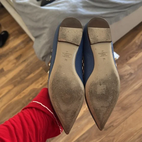 Valentino Blue Rockstud - Picture 4 of 5